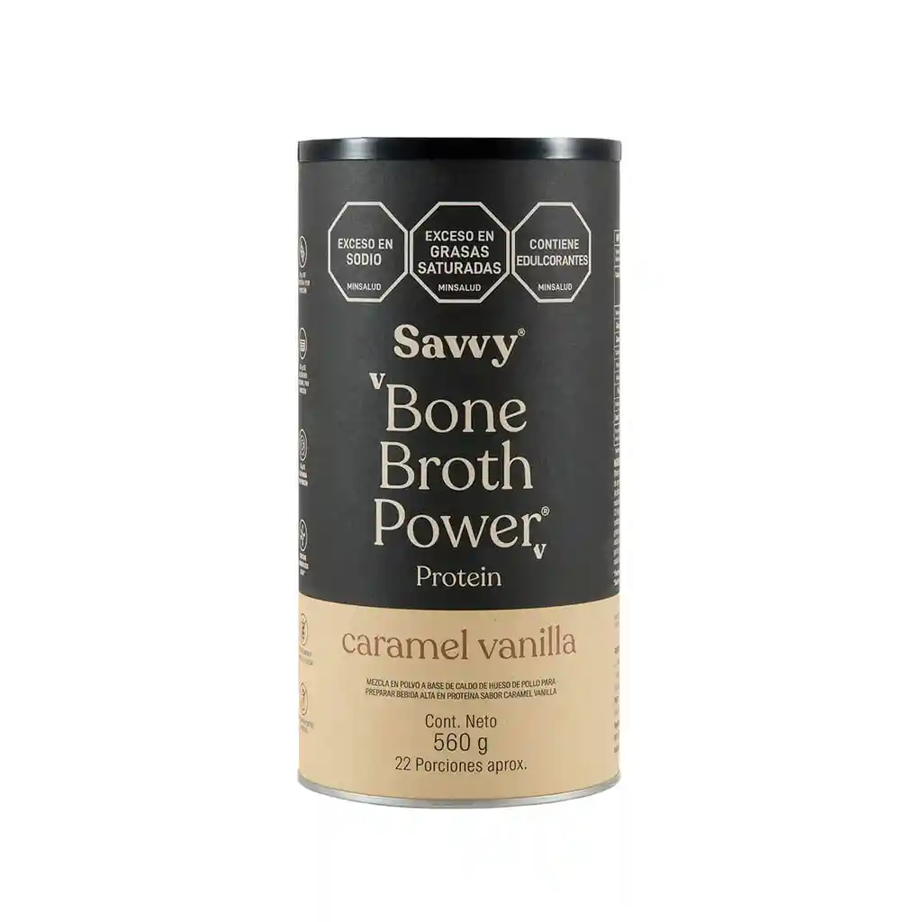 Savvy Proteína Bone Broth Power® Caramel Vanilla