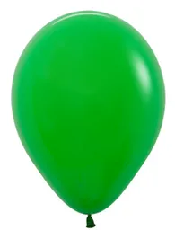 R-12 Bombas Globos Sempertex Fashion Verde Trebol Paquete X12 Unidades