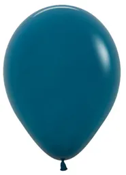 R-12 Bombas Globos Sempertex Fashion Turquesa Profundo Paquete X12 Unidades