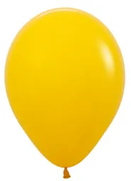 R-12 Bombas Globos Sempertex Fashion Amarillo Miel Paquete X12 Unidades