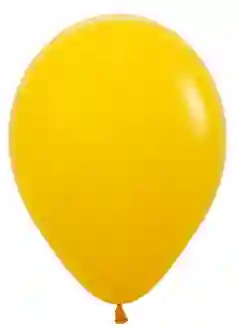 R-12 Bombas Globos Sempertex Fashion Amarillo Miel Paquete X12 Unidades