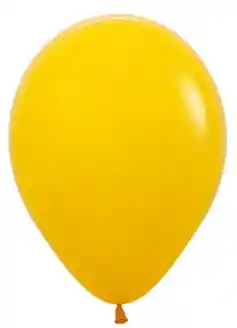 R-12 Bombas Globos Sempertex Fashion Amarillo Miel Paquete X12 Unidades