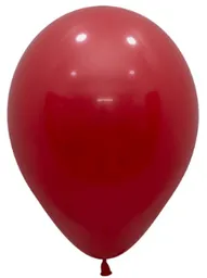 R-12 Bombas Globos Sempertex Fashion Rojo Imperial Paquete X12 Unidades