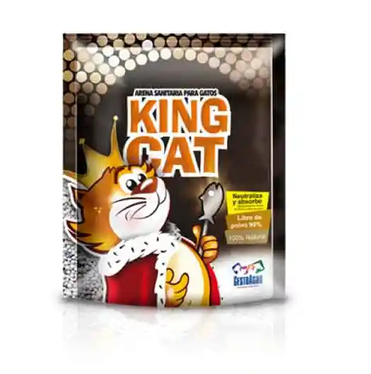 Arena Sanitaria Para Gatos King Cat 4,5 Kg Lavanda