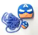 Protector Cargador Samsung 25w Capitan America