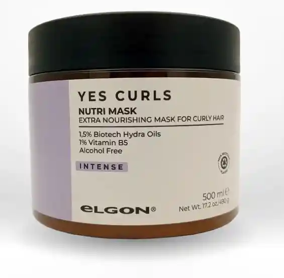 Yes Curls Nutri Mask Intense X 500ml - Elgon