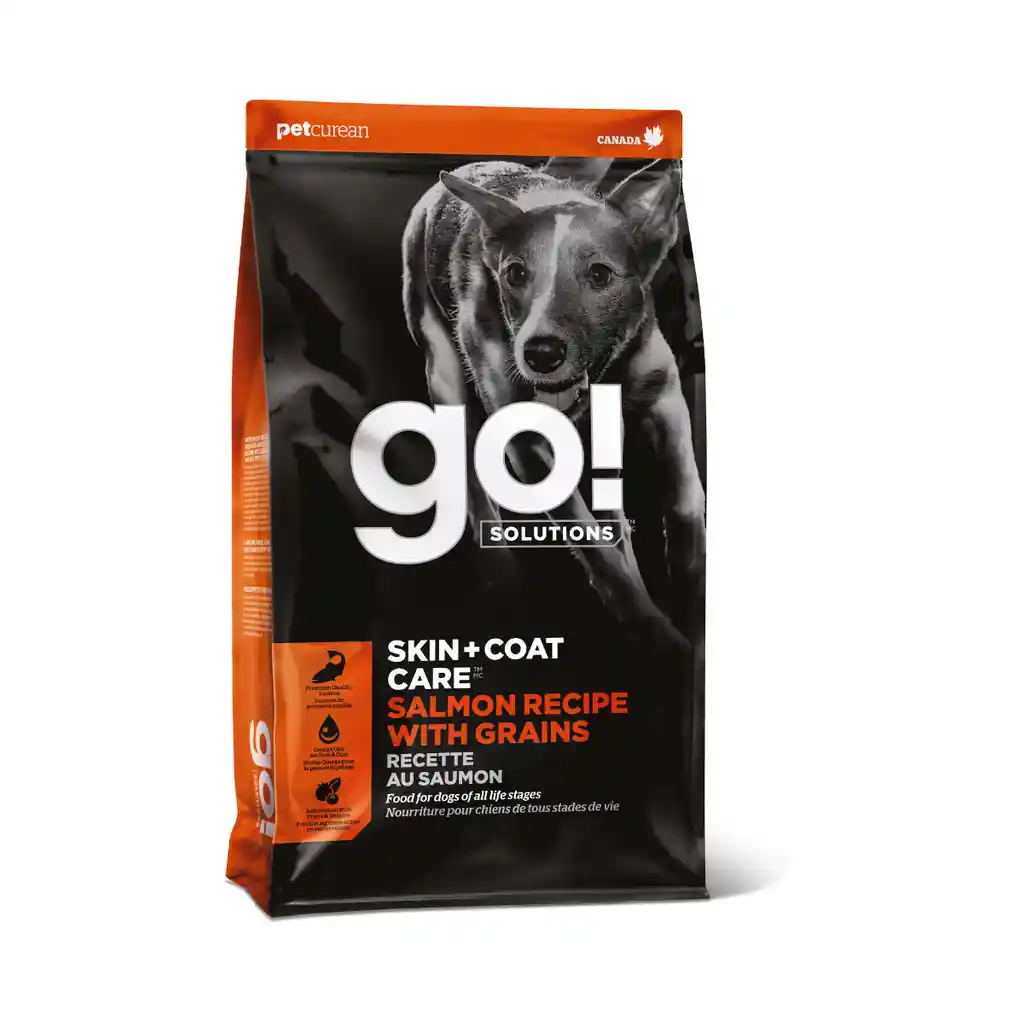 Go! Skin + Coat Care Salmon Recipe With Grains For Dogs 1.6kg