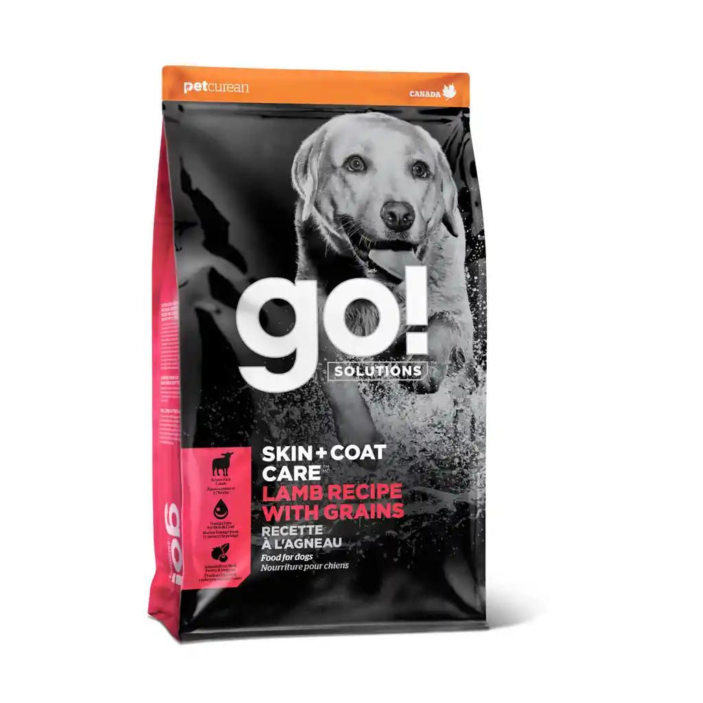 Go! Skin + Coat Care Lamb Recipe With Grains For Dogs 1.6kg