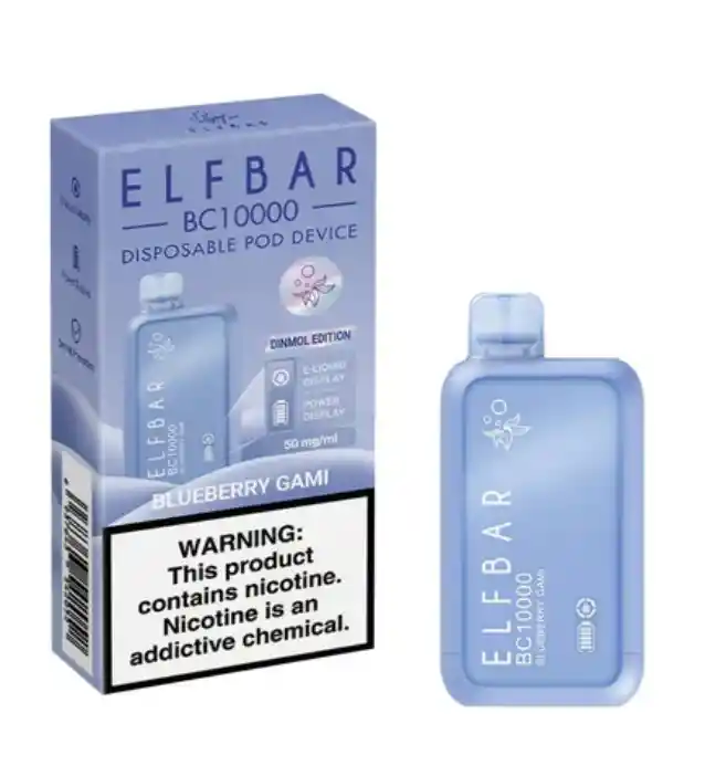 Vap Elfbar Blueberry Gami 10000 Pffs