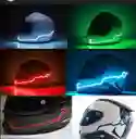 Tira Luz Led Para Casco Motocicleta Bicicleta Luz Led Casco