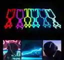 Tira Luz Led Para Casco Motocicleta Bicicleta Luz Led Casco