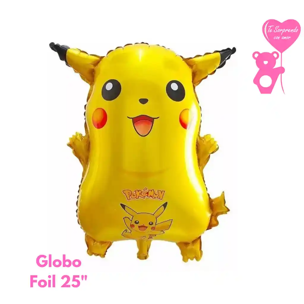 Globo Foil Pikachu 25"