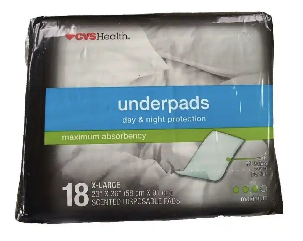 Underpads Day And Night Protection X 18