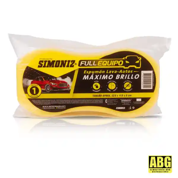 Espuma Lava Autos Simoniz Máximo Brillo