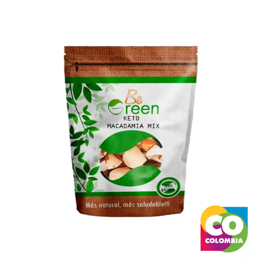 Keto Mix Pecan Marca Begreen Embalaje De 1 Unidad Por 200 Gr