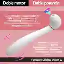 Estimulador Succionador De Clítoris Vibrador Punto G 2 En 1