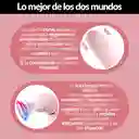 Estimulador Succionador De Clítoris Vibrador Punto G 2 En 1