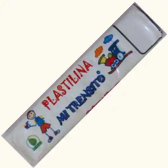 Plastilina Barra Blanca