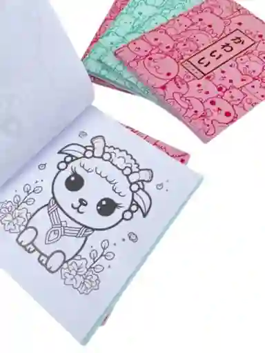 Cuaderno | Kawaii Para Colorear