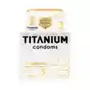 Condones Ultra Delgados X3 Titanium