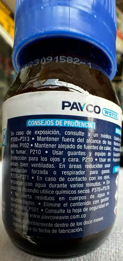 Soldadura Pvc Pavco X 1/128 De Galón