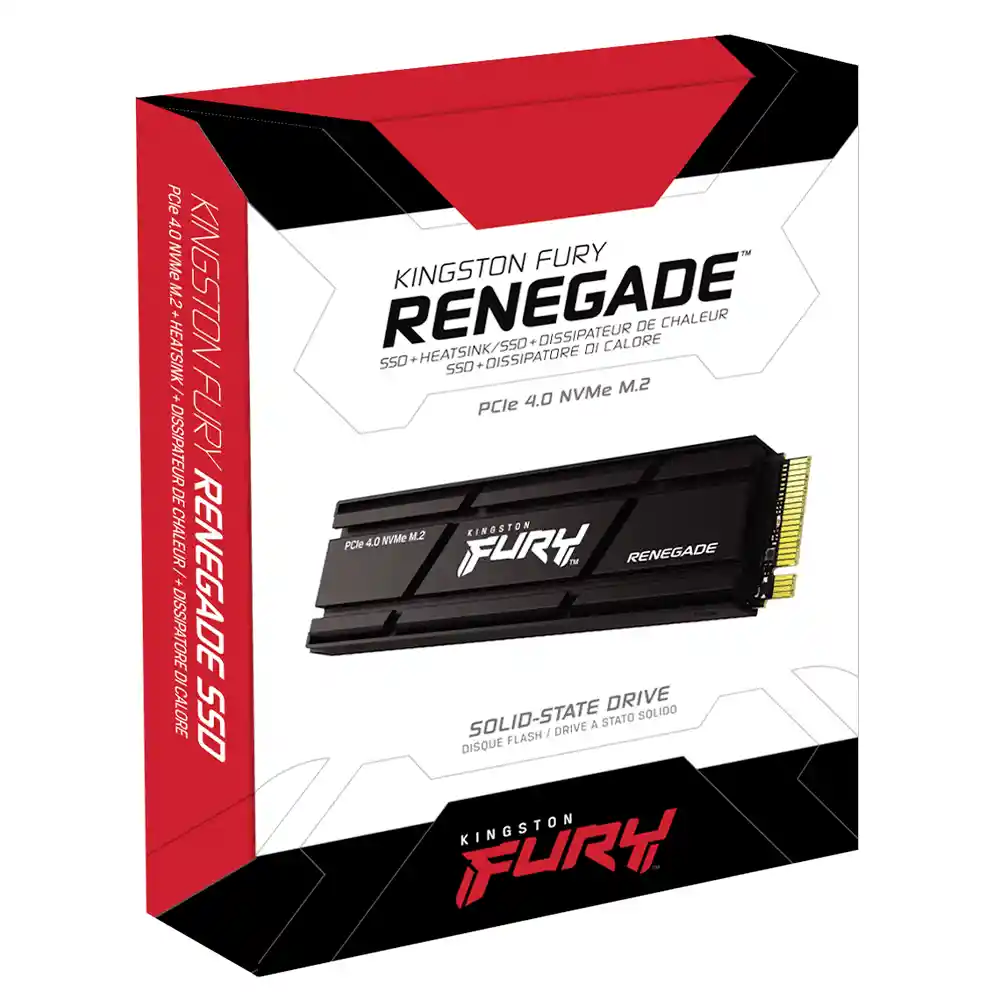 Unidad Sólida M2 Kingston Fury Renegade Heatsink 2tb 73007000mbs