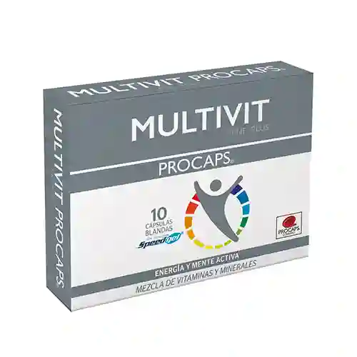 Multivit Procaps Multivitaminico Con Minerales