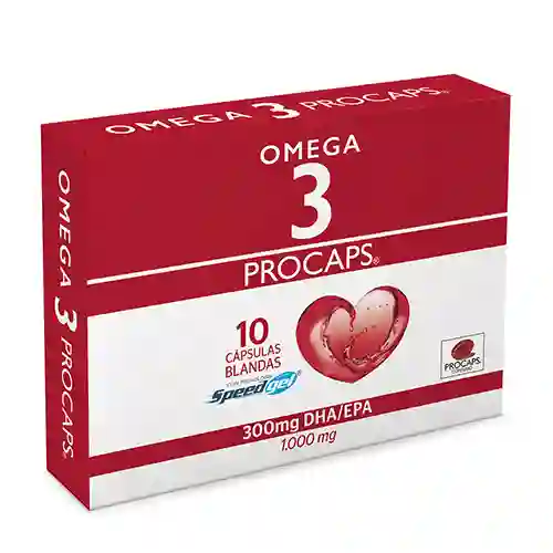 Procaps Omega 3 En Capsulas