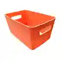 Caja Cesta Recipiente Organizador Con Tapa