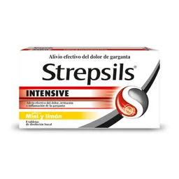 Strepsils Caja De Pastillas Garganta Strepsiles