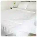 Cubrelecho Prensado Doble Faz Blanco- Cama Sencilla 100x190cm – 7189