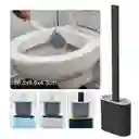 Cepillo Escobilla De Baño Inodoro En Silicona Flexible De Colores