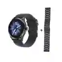 Smart Watch Reloj Inteligente Wo Wo2 Ip67 Amoled Nfc | Negro