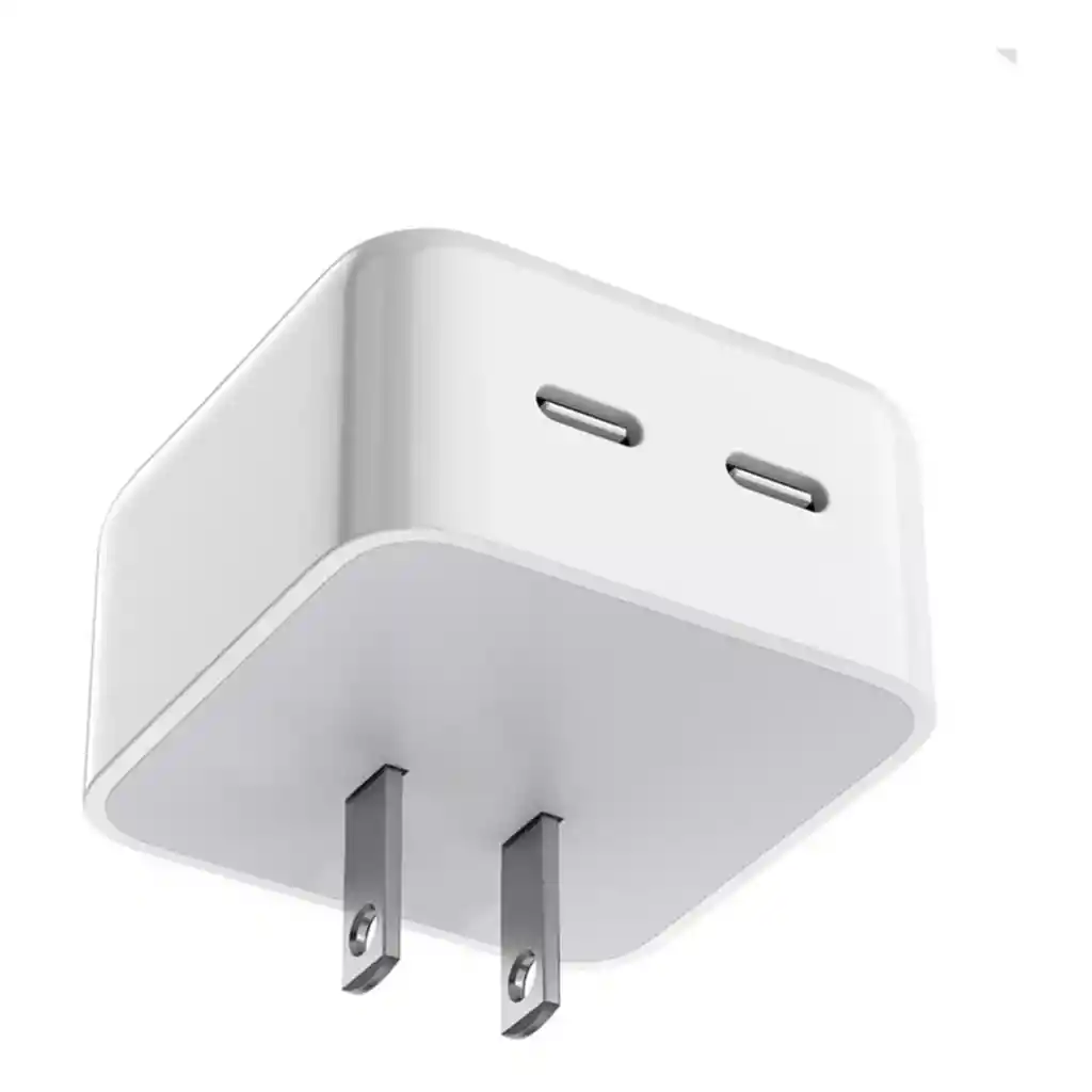 Cargador Para Iphone Dual Usb C+c Carga Rápida 50w