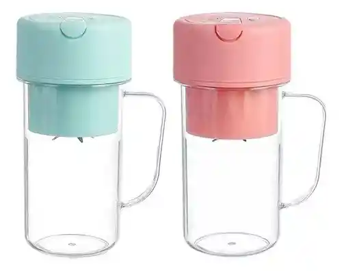 Mini Licuadora Vaso Jugos Portatil Personal Usb Recargable