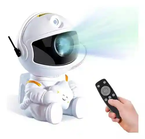 Proyector De Luz Astronauta | Estrellas Y Nebulosa