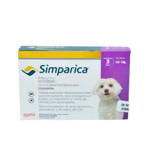 Simparica 2,5 A 5 Kg