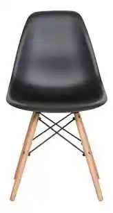 Silla Eames Moderna En Madera Para Comedor Elegante