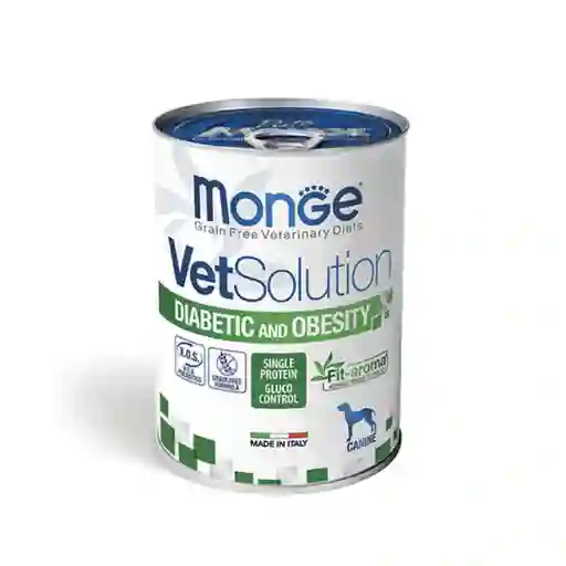 Vet Solution Obesity And Diabetic Lata X 400grs