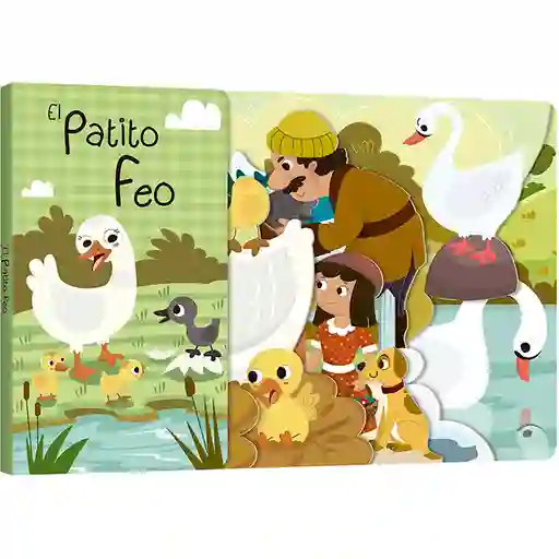 Libro Infantil Cuento El Patito Feo Troquelado Niños Niñas