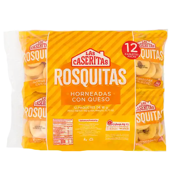 Rosca Caseritas X 16 G Docena