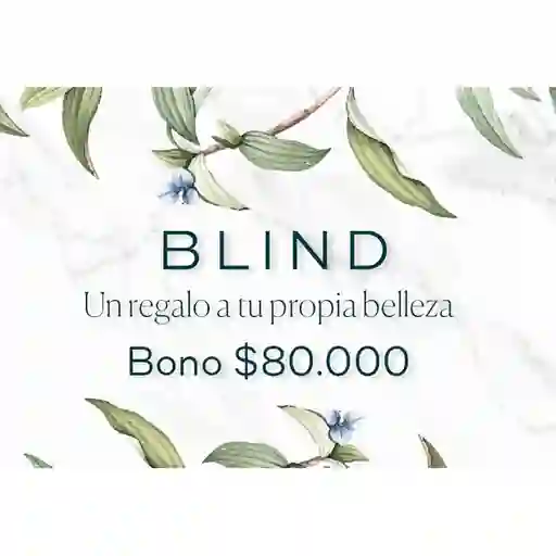 Tarjeta Regalo Blind $80.000