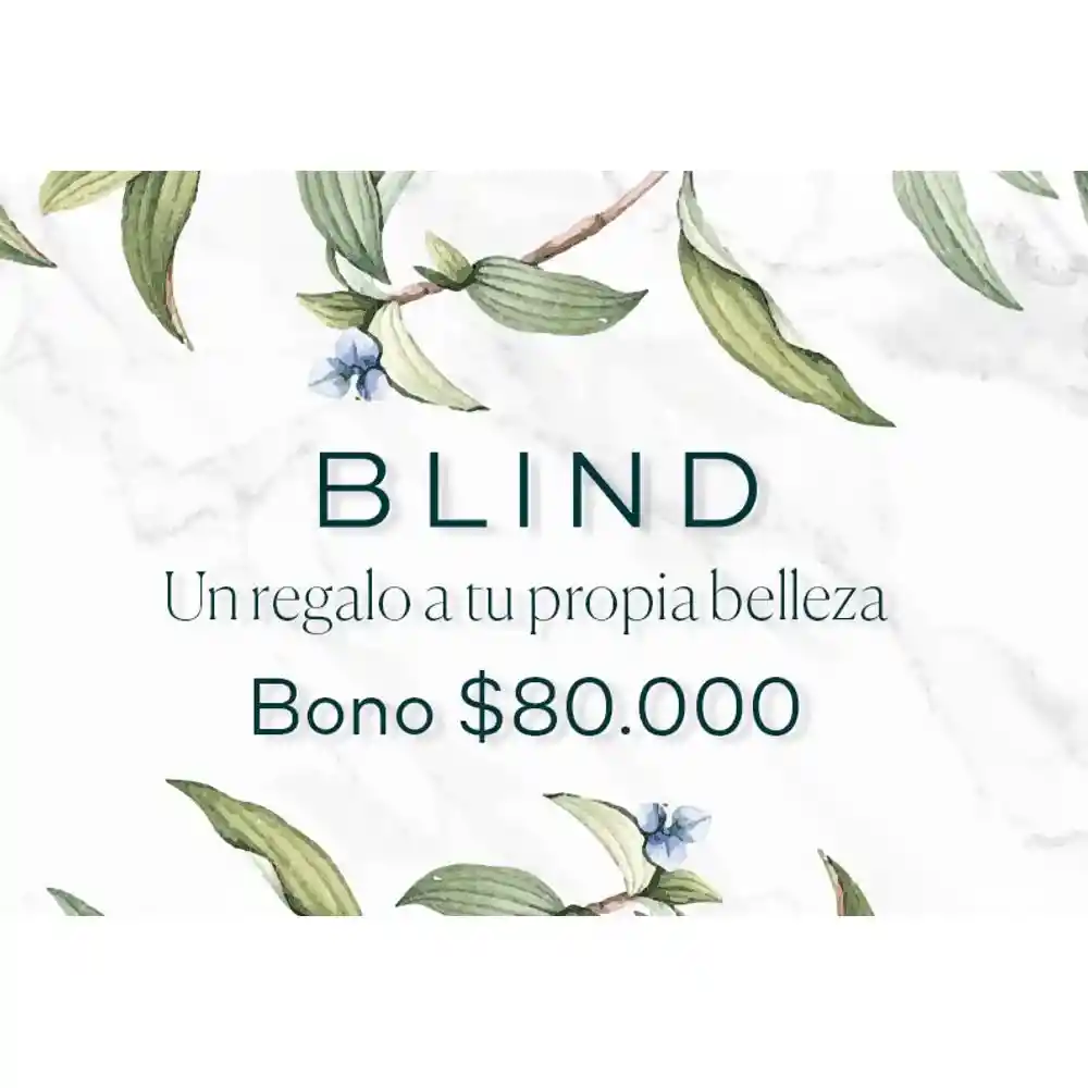 Tarjeta Regalo Blind $80.000