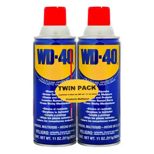 Wd-40 Aerosol Multisusos 2 Unidades / 382 Ml / 11 Oz