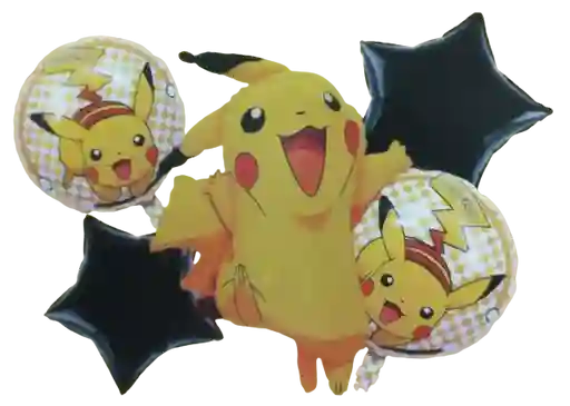 Globos Metalizados, Pikachu X5