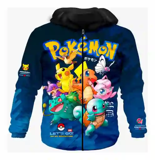 Chaqueta Pokemon Pikachu 10/12