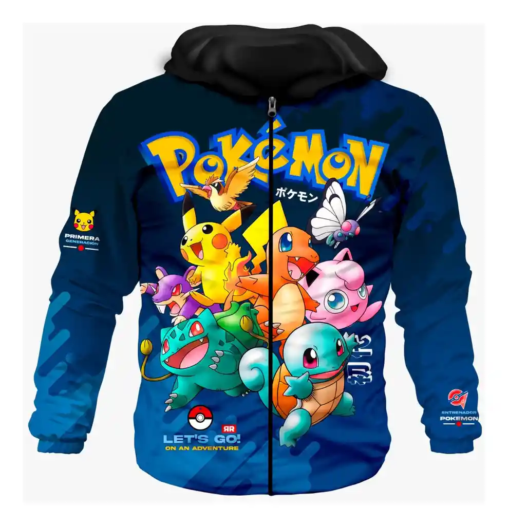 Chaqueta Pokemon Pikachu 10/12