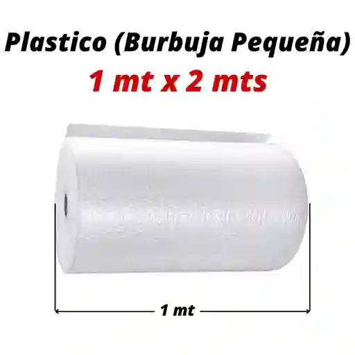 Plastico Burbuja Empaque 1 Mt X 2 Mt