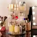 Organizador De Maquillaje Giratorio- Cosmetiquera