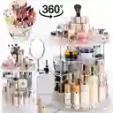 Organizador De Maquillaje Giratorio- Cosmetiquera